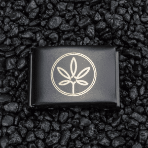 LIQUIDATION - boucle de ceinture militaire noire pour sangle 1,5po - gravée au laser : Feuille